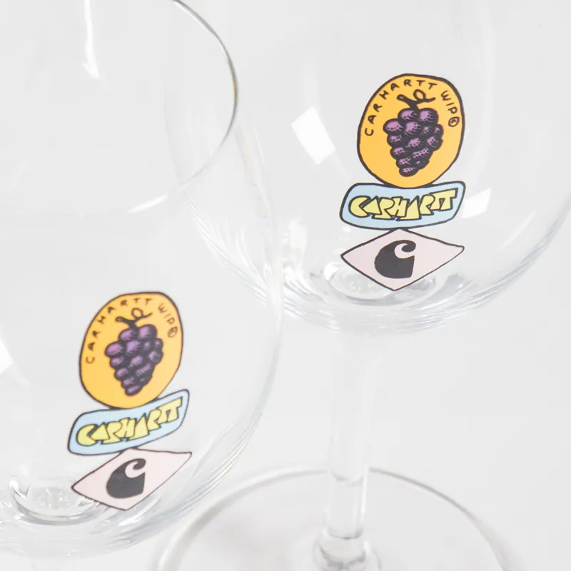 Carhartt WIP Stacked Grapes Wine Glass Set-3
