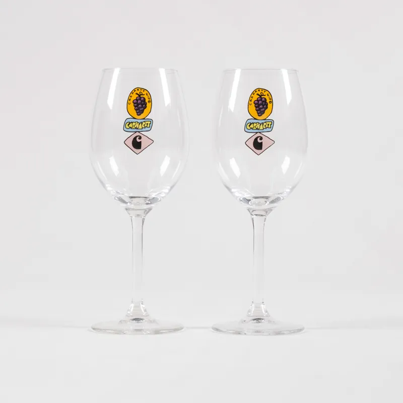 Carhartt WIP Stacked Grapes Wine Glass Set-1