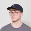 Carhartt WIP Madison Logo Cap Dark Navy White