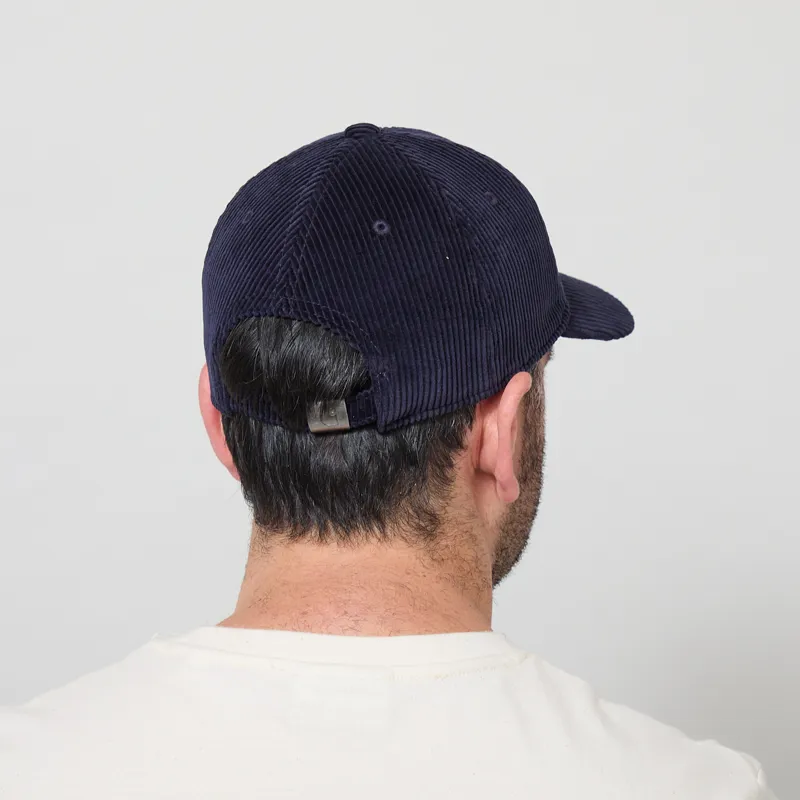 Carhartt WIP Harlem Cap Navy White-2