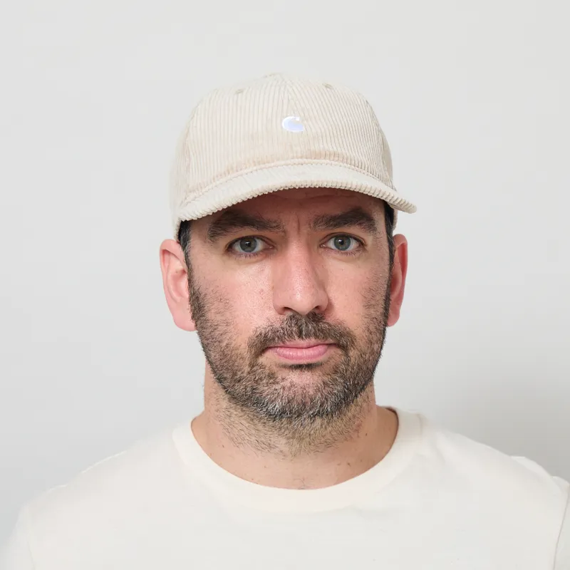 Carhartt WIP Harlem Cap Wall White-1