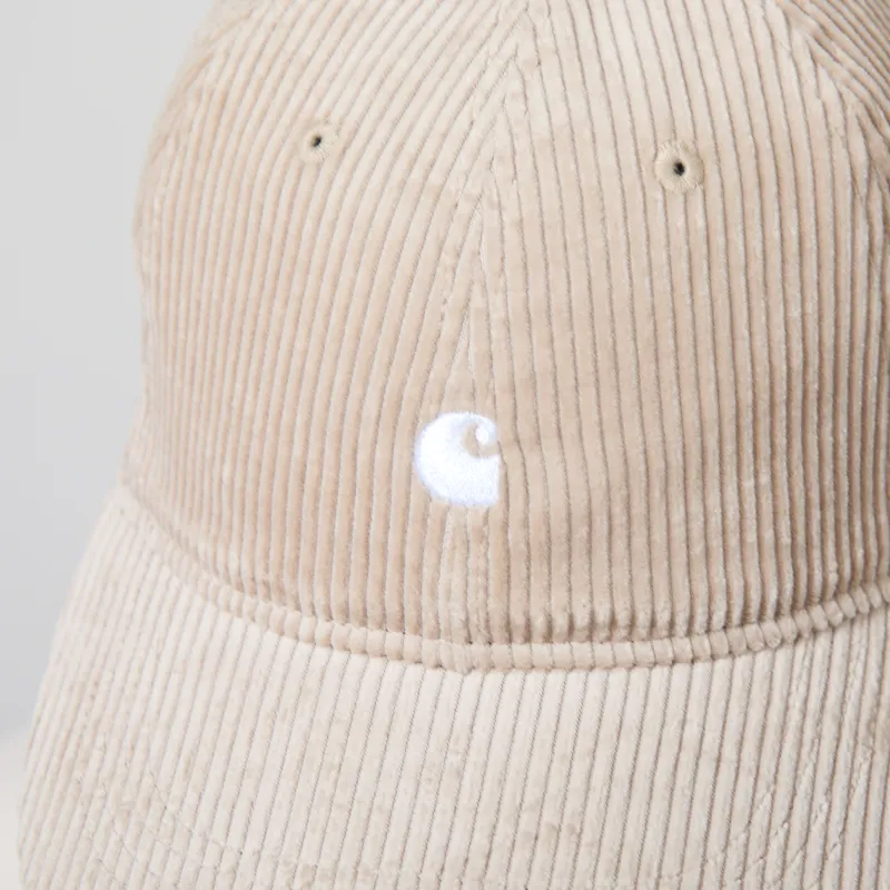 Carhartt WIP Harlem Cap Wall White-3