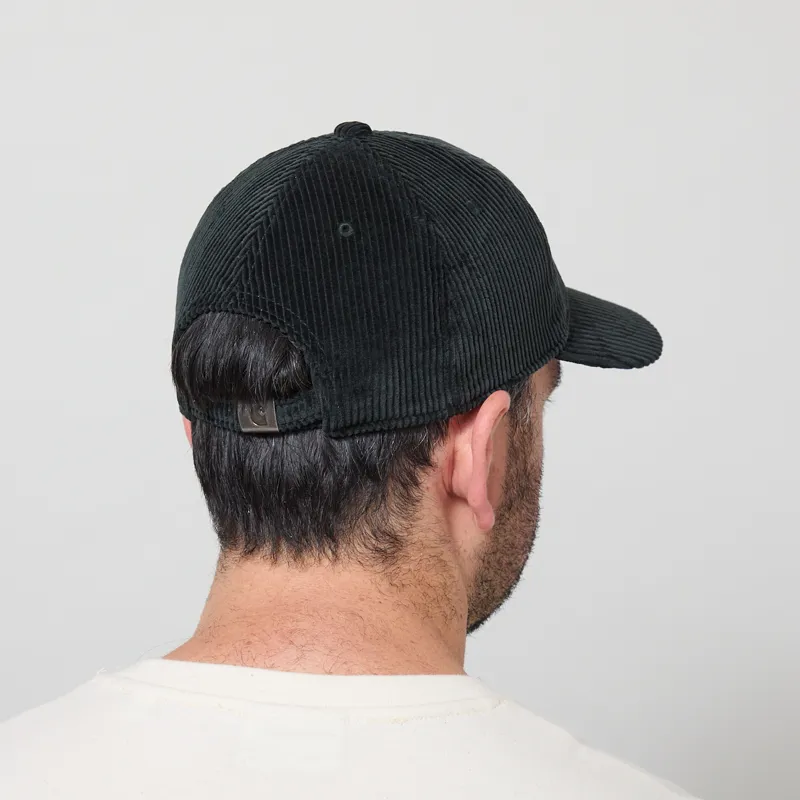 Carhartt WIP Harlem Cap Raven White-2