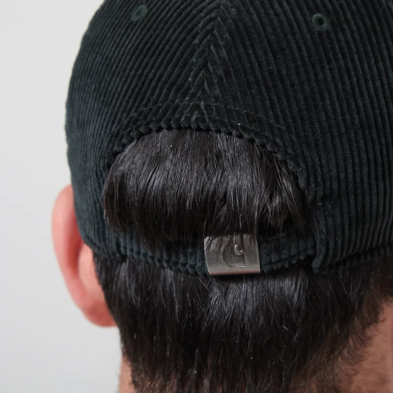 Carhartt WIP Harlem Cap Raven White-4