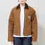 Carhartt WIP Womens OG Detroit Jacket WIP H Brown Tobacco Rinsed