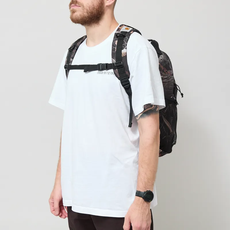 Carhartt WIP Kickflip Backpack Camo Feather Tree Black-2