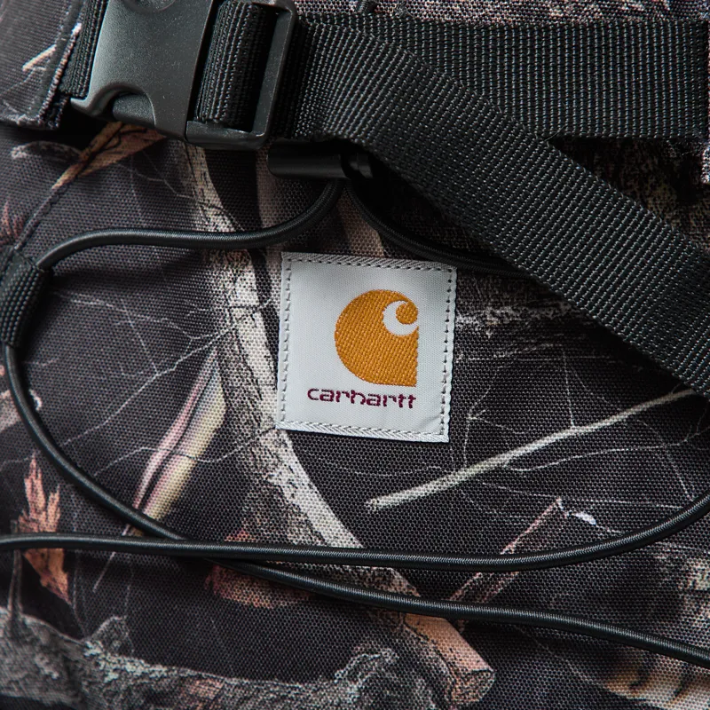 Carhartt WIP Kickflip Backpack Camo Feather Tree Black-9