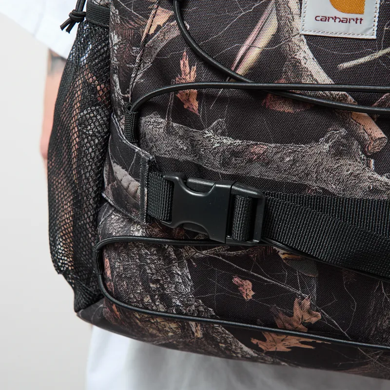 Carhartt WIP Kickflip Backpack Camo Feather Tree Black-8
