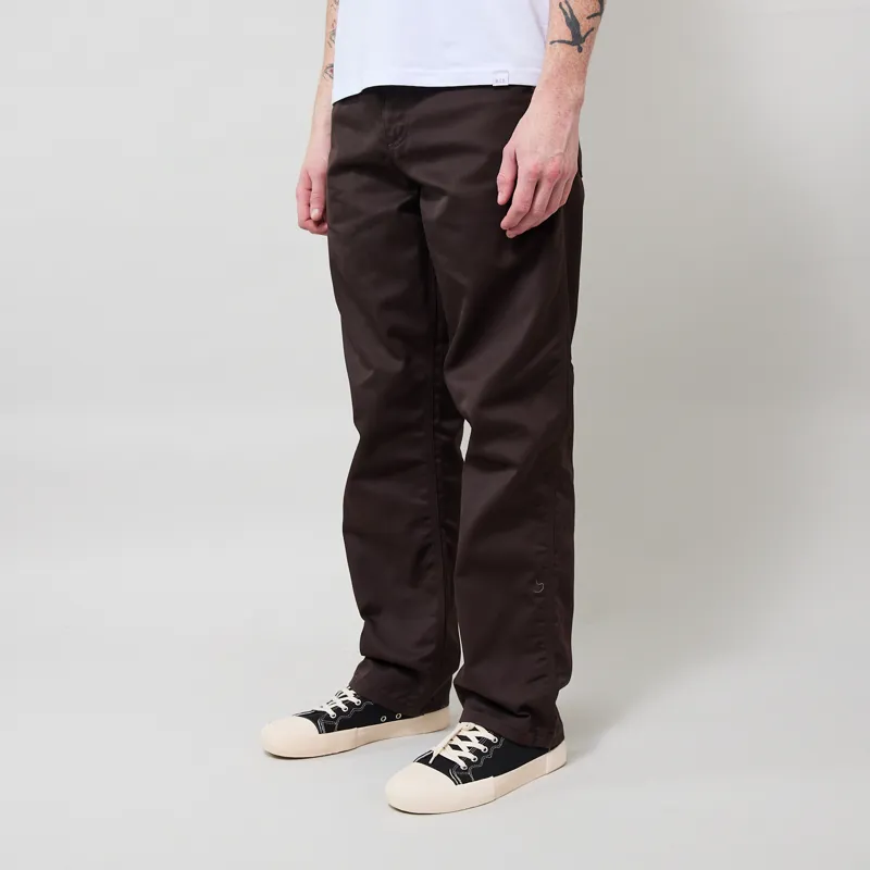 Carhartt WIP Simple Pant Tobacco Rinsed Denison Twill-1