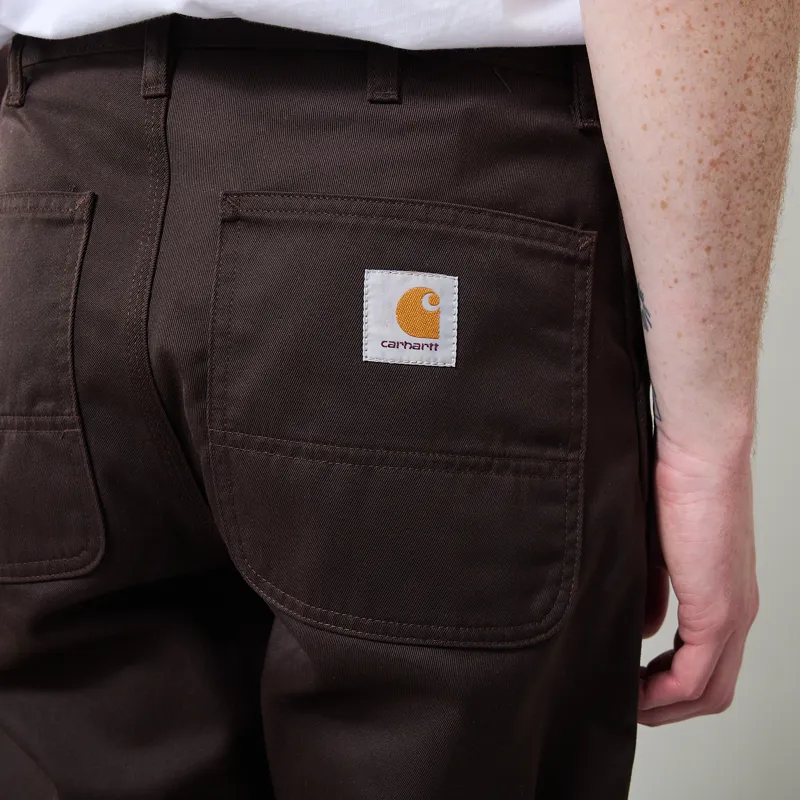Carhartt WIP Simple Pant Tobacco Rinsed Denison Twill-7
