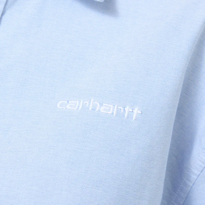Carhartt WIP Womens Kaia Shirt Bleach White-4