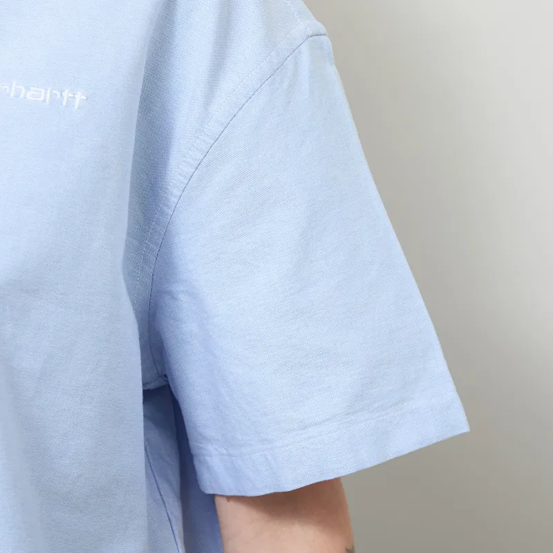Carhartt WIP Womens Kaia Shirt Bleach White-7