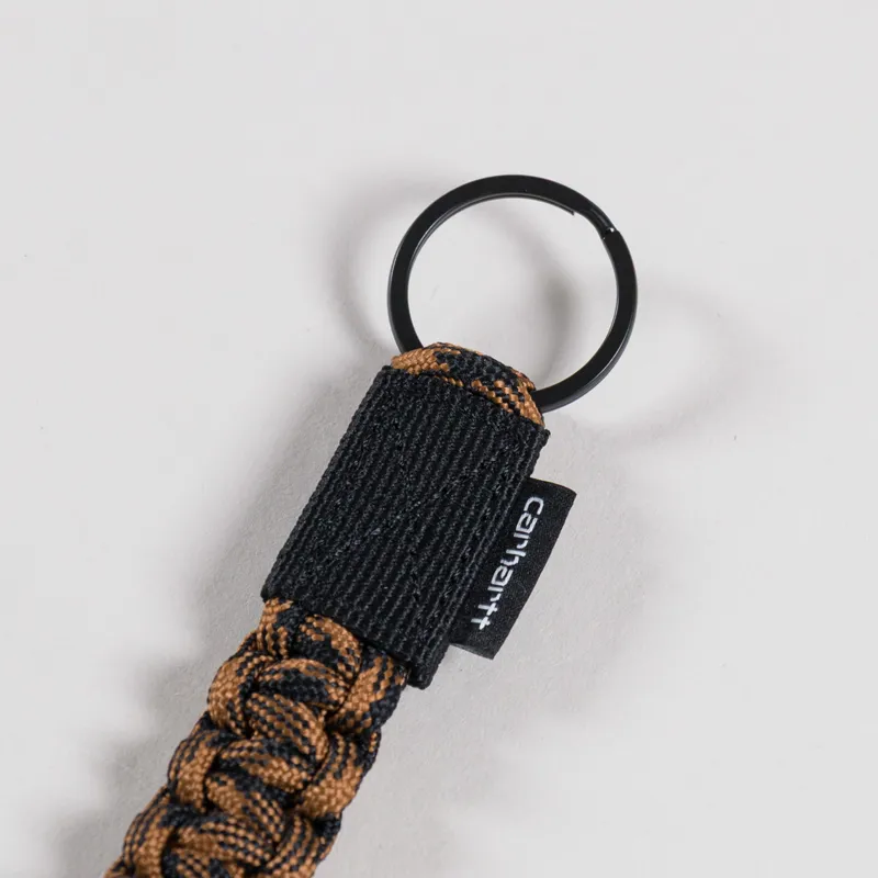 Carhartt WIP Rope Keyholder Hamilton Brown Black-1