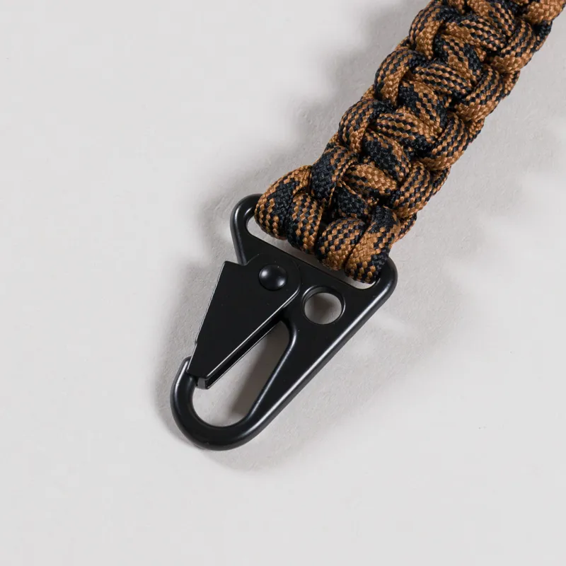Carhartt WIP Rope Keyholder Hamilton Brown Black-2