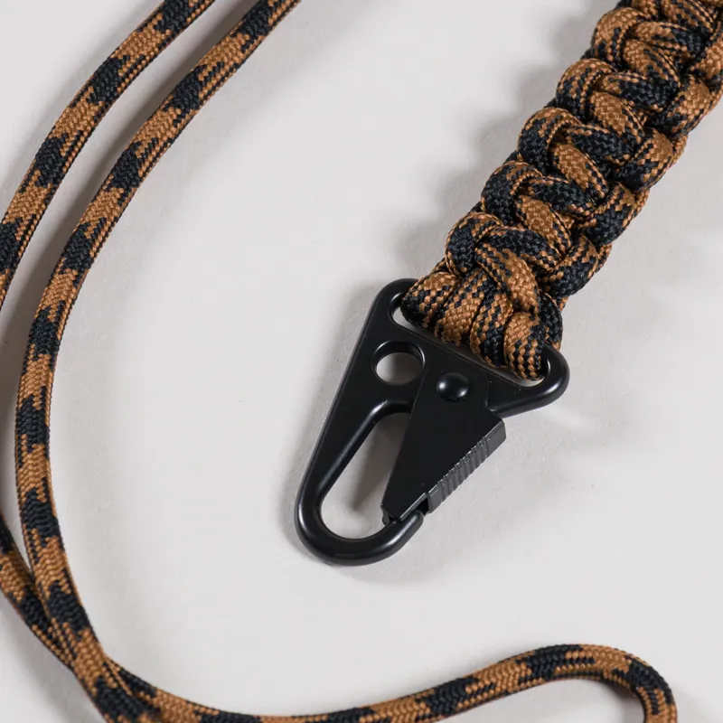 Carhartt WIP Rope Keychain Hamilton Brown Black-2