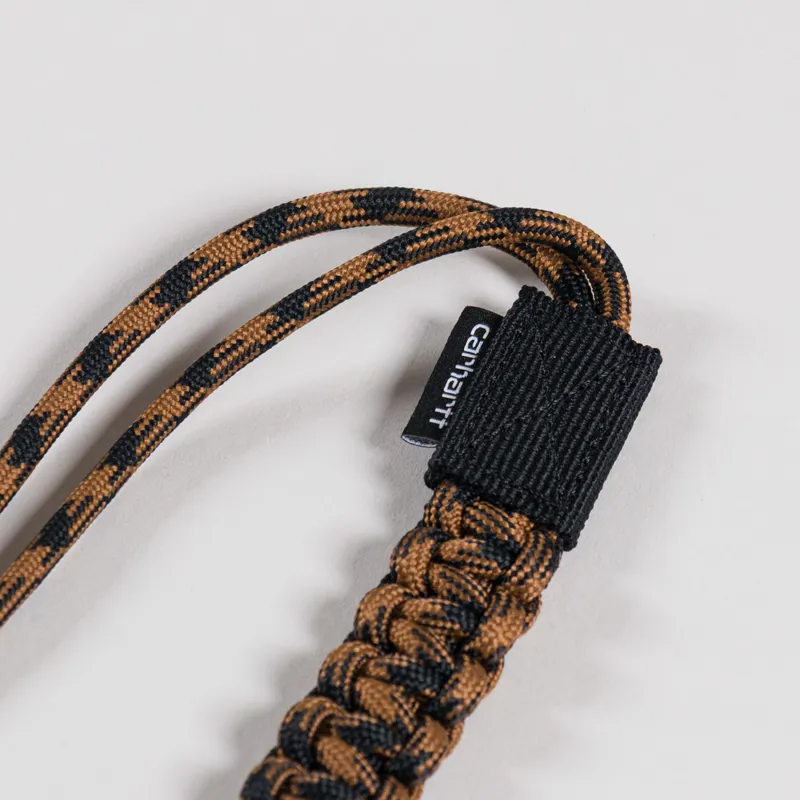 Carhartt WIP Rope Keychain Hamilton Brown Black-1