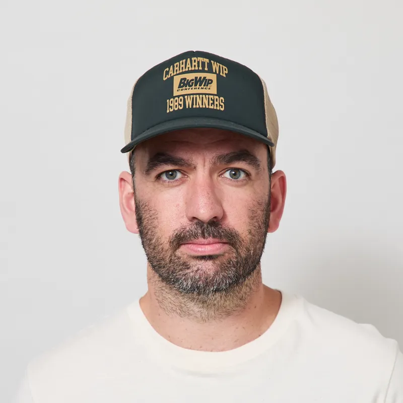 Carhartt WIP 89 Winners Trucker Cap Raven WIP Dusty H-1