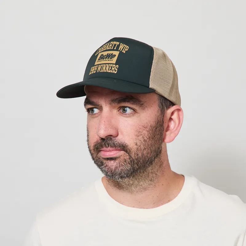 Carhartt WIP 89 Winners Trucker Cap Raven WIP Dusty H