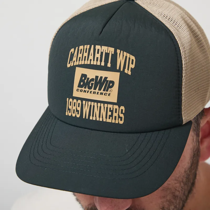 Carhartt WIP 89 Winners Trucker Cap Raven WIP Dusty H-3