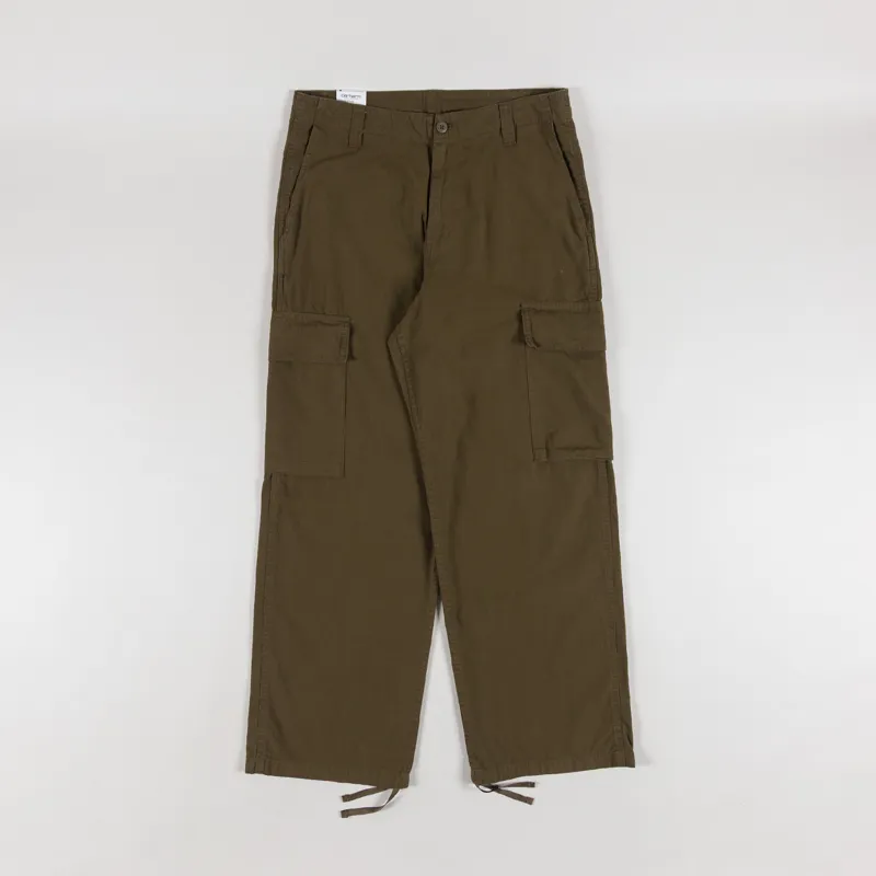 Carhartt WIP Kade Cargo Pant Dark Beech Garment Dyed-1