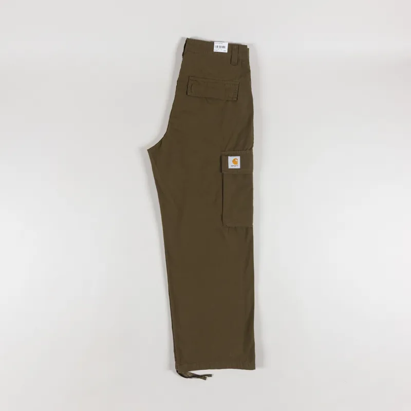 Carhartt WIP Kade Cargo Pant Dark Beech Garment Dyed-2