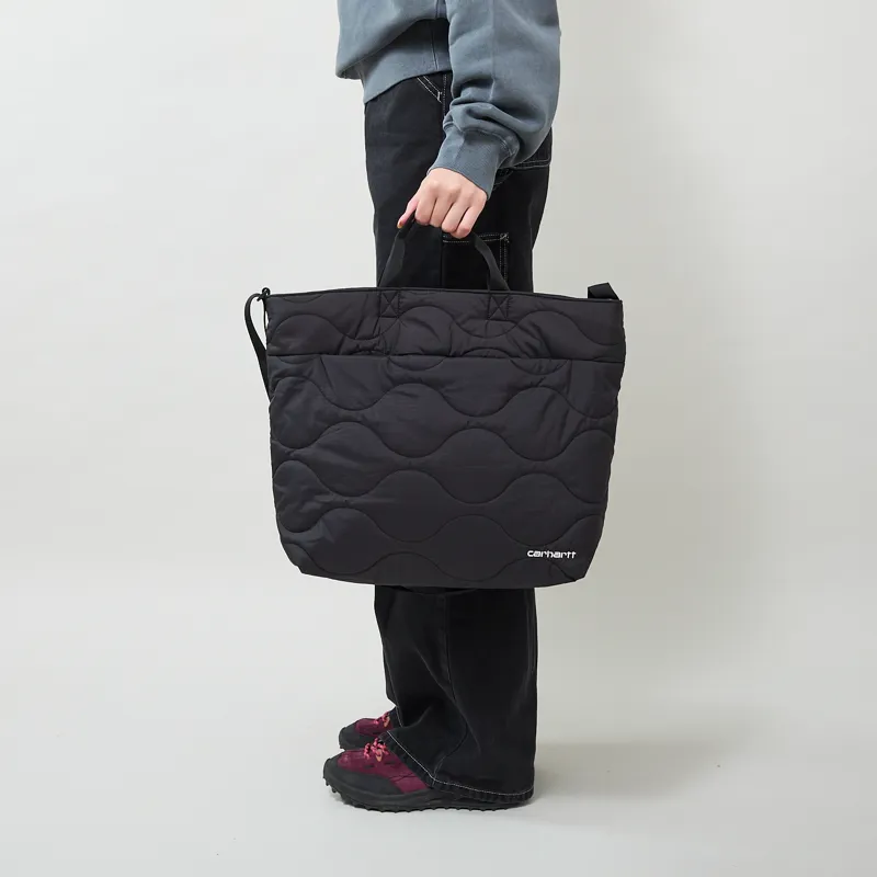 Carhartt WIP Womens Skye Tote Bag Black Wax-3