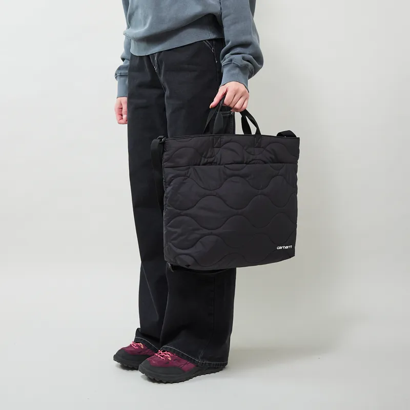 Carhartt WIP Womens Skye Tote Bag Black Wax-2