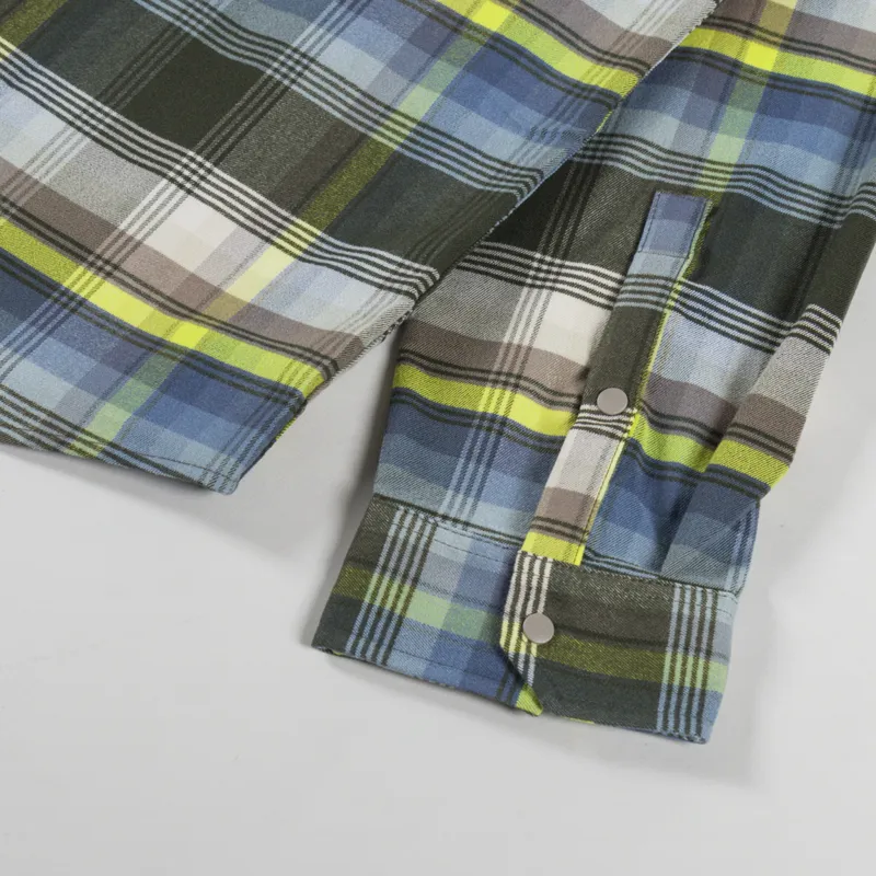 Patagonia Canyonite Flannel Shirt Vorte Pine Needle Green-8