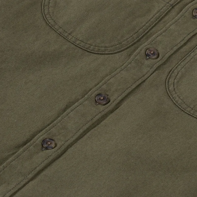 Patagonia Point Reyes Canvas Shirt Basin Green-5