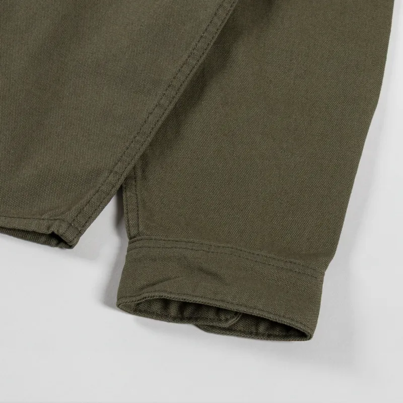 Patagonia Point Reyes Canvas Shirt Basin Green-8