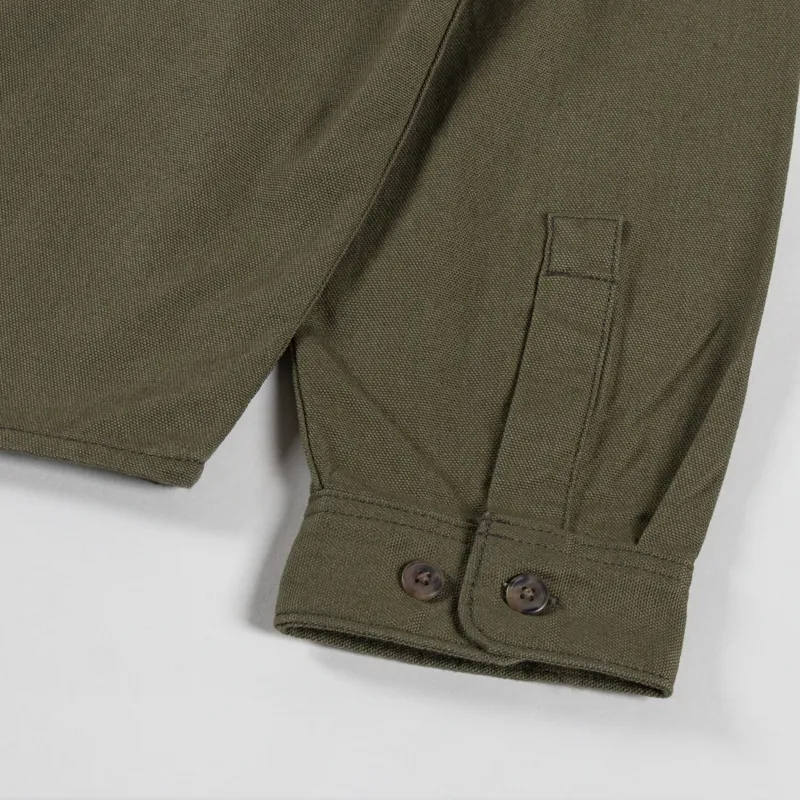 Patagonia Point Reyes Canvas Shirt Basin Green-9