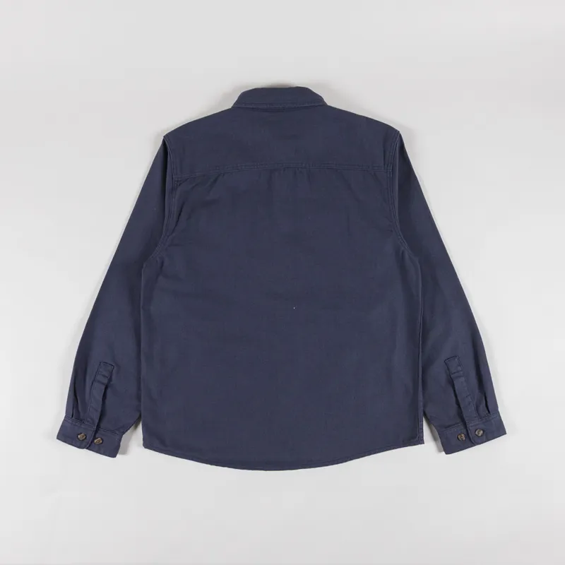 Patagonia Point Reyes Canvas Shirt Smolder Blue-1