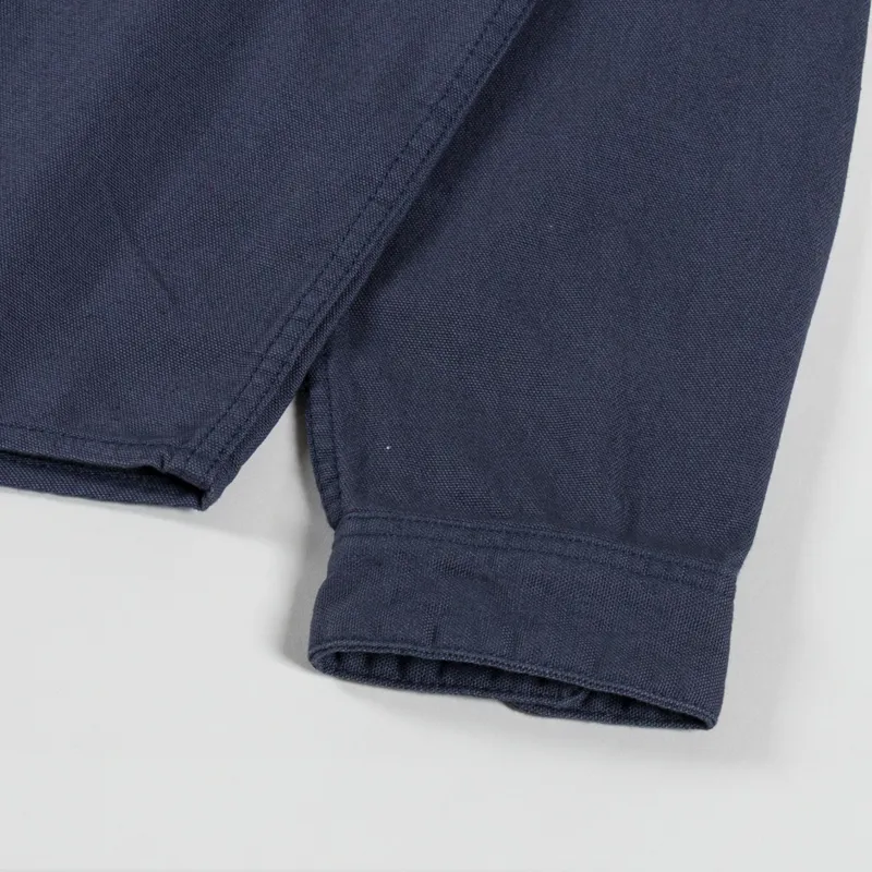 Patagonia Point Reyes Canvas Shirt Smolder Blue-9