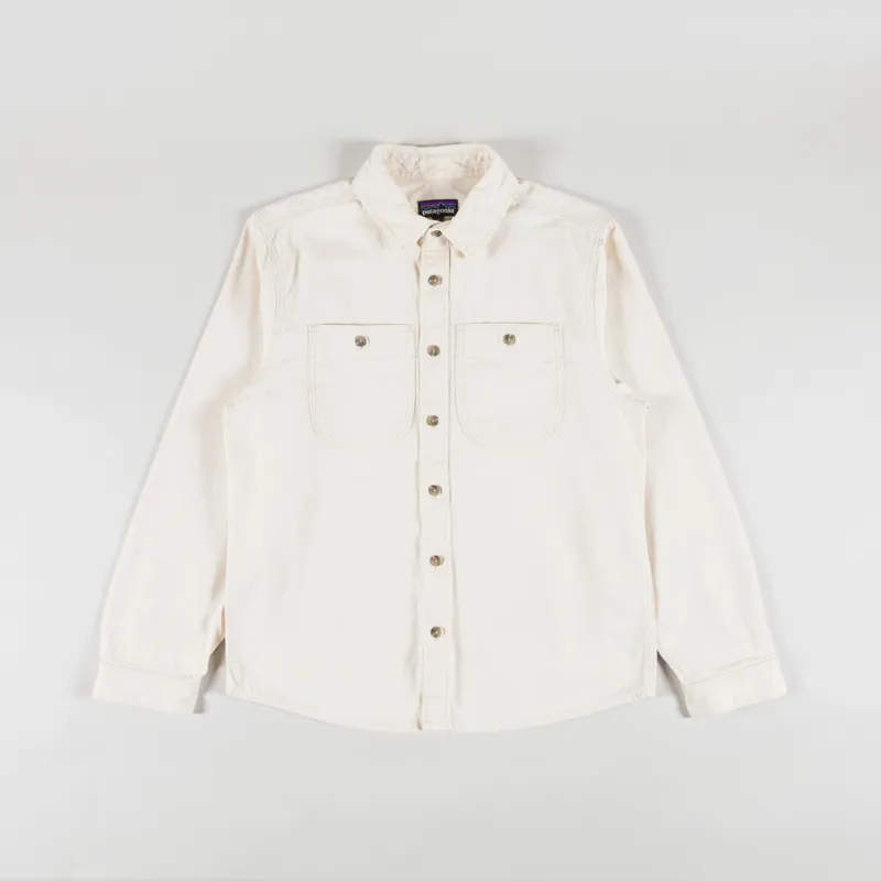 Patagonia Point Reyes Canvas Shirt Undyed Natural