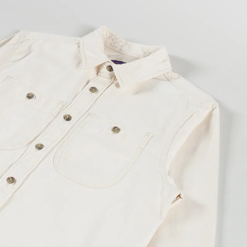 Patagonia Point Reyes Canvas Shirt Undyed Natural-2