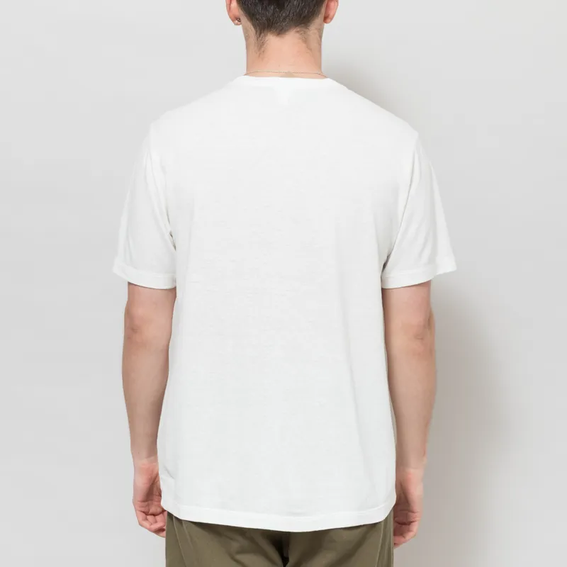 Patagonia Trail Harbor Pocket T Shirt Birch White-2