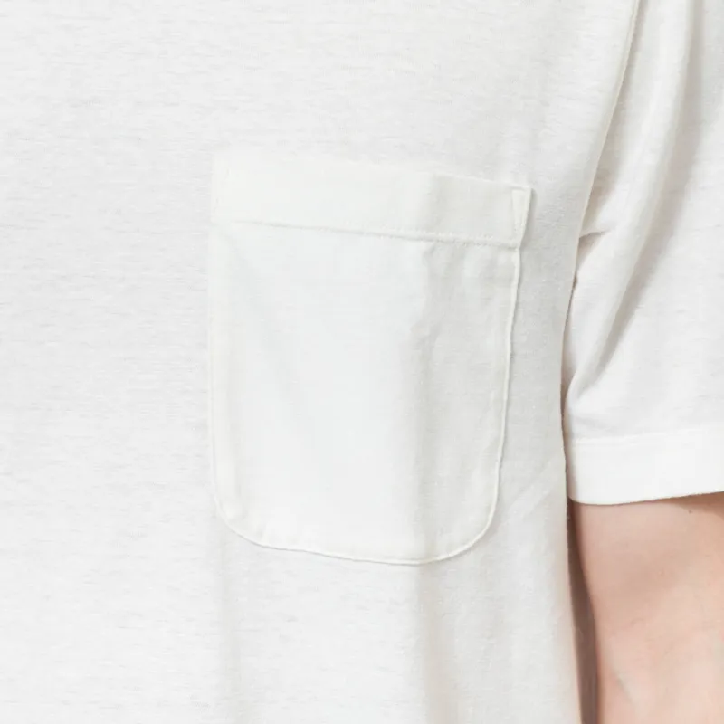 Patagonia Trail Harbor Pocket T Shirt Birch White-5