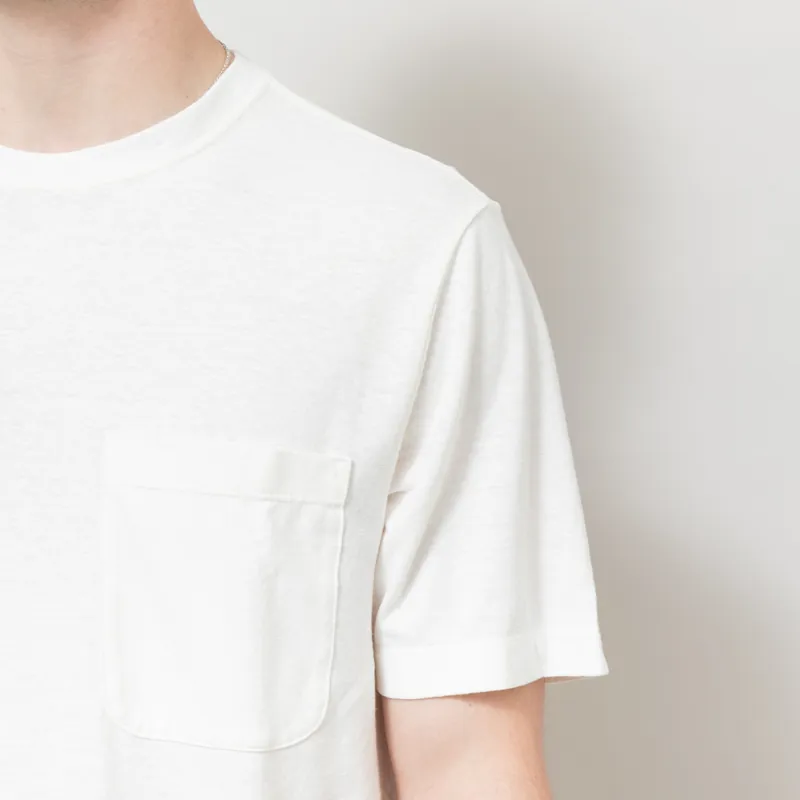 Patagonia Trail Harbor Pocket T Shirt Birch White-4