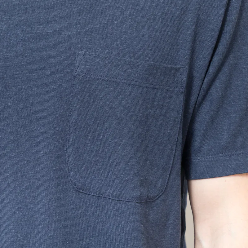 Patagonia Trail Harbor Pocket T Shirt New Navy-3