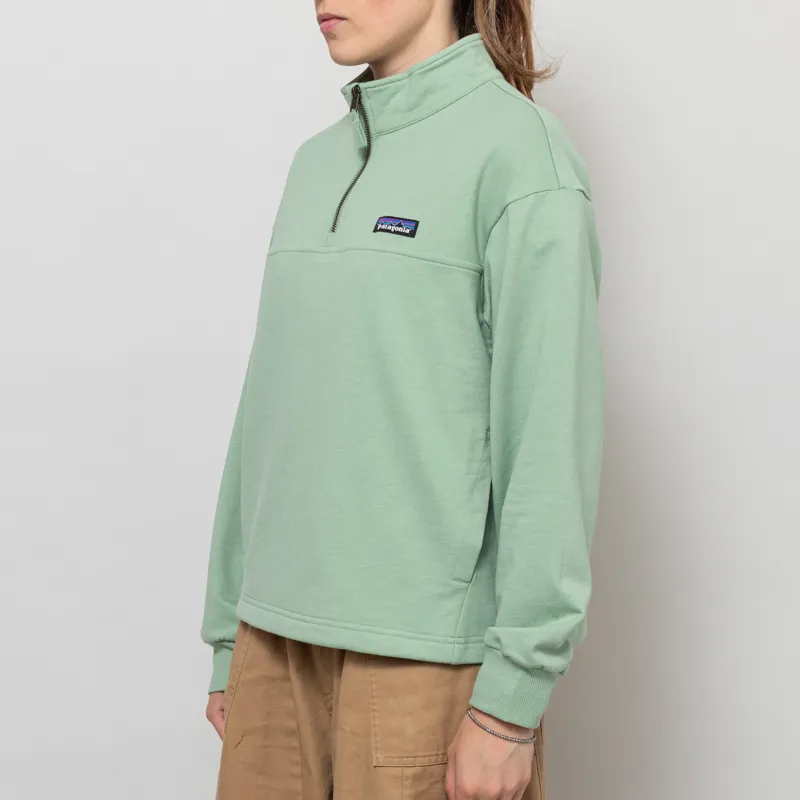 Patagonia Womens Ahnya Pullover Ellwood Green-1