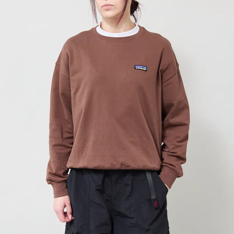 Patagonia Womens Daily Crew Berm Brown-1