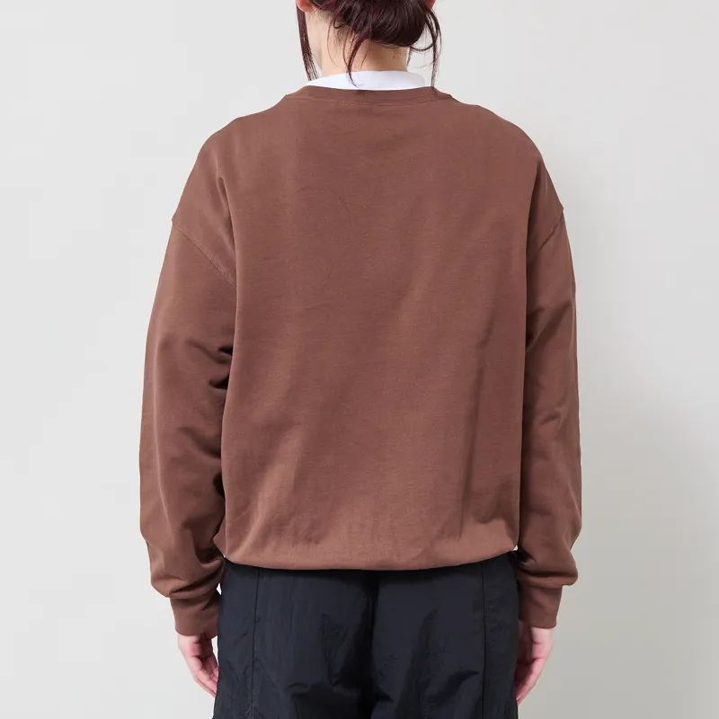 Patagonia Womens Daily Crew Berm Brown-2
