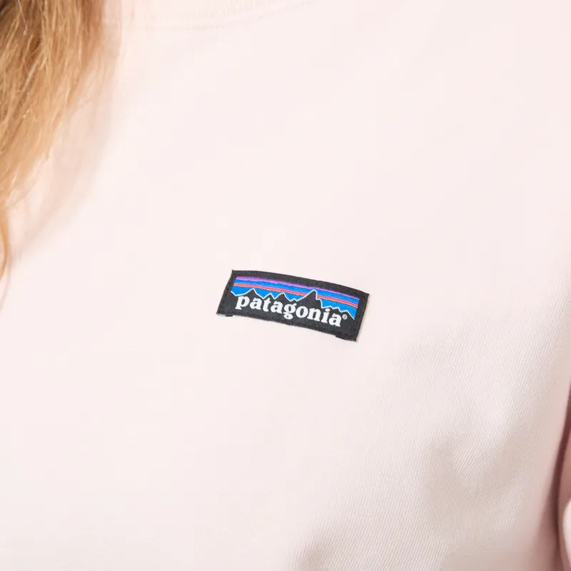 Patagonia Womens Daily Crew Pink Frost-4
