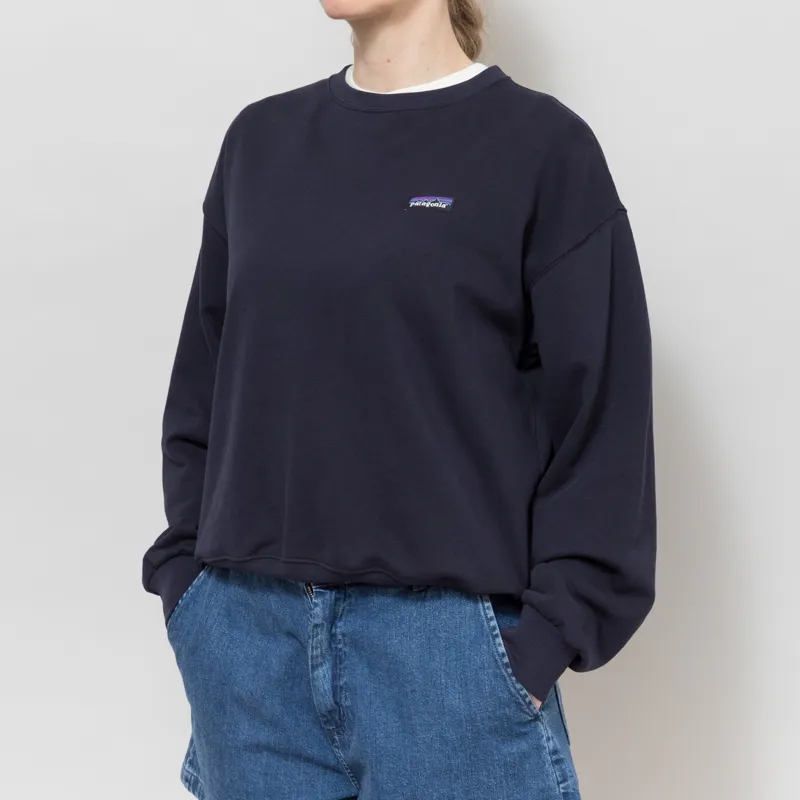 Patagonia Womens Daily Crew Sunken Blue