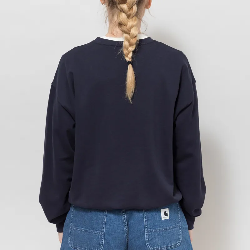 Patagonia Womens Daily Crew Sunken Blue-2