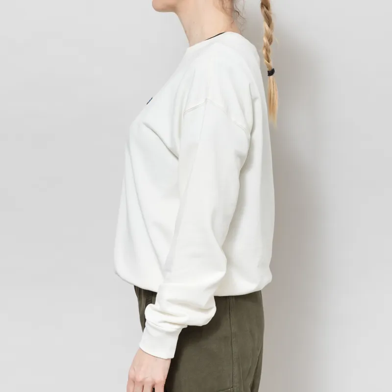 Patagonia Womens Daily Crew Wool White-2