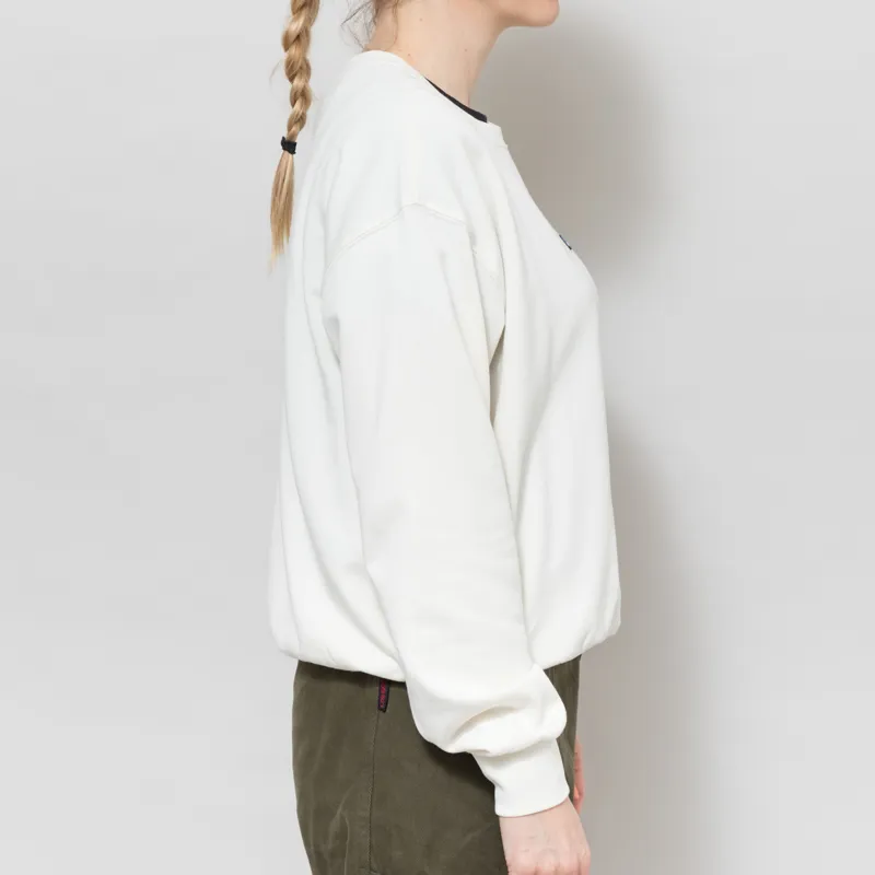 Patagonia Womens Daily Crew Wool White-4