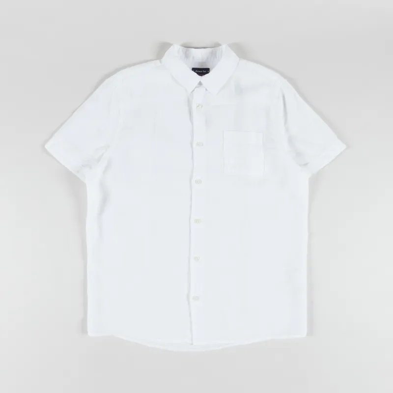 Armor Lux Short Sleeve Comfort Shirt White
