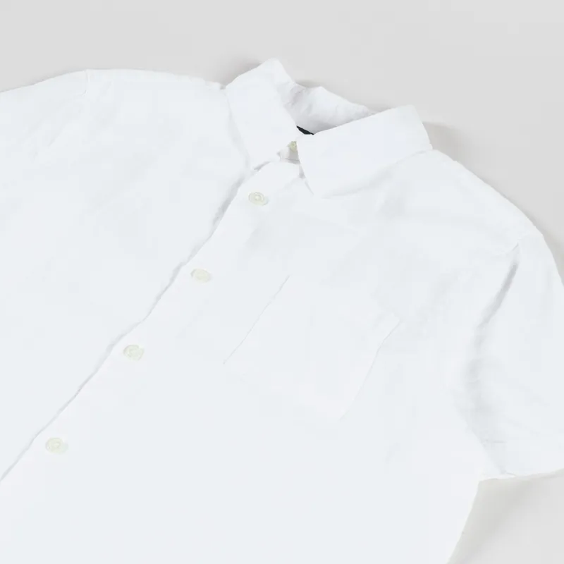 Armor Lux Short Sleeve Comfort Shirt White-1