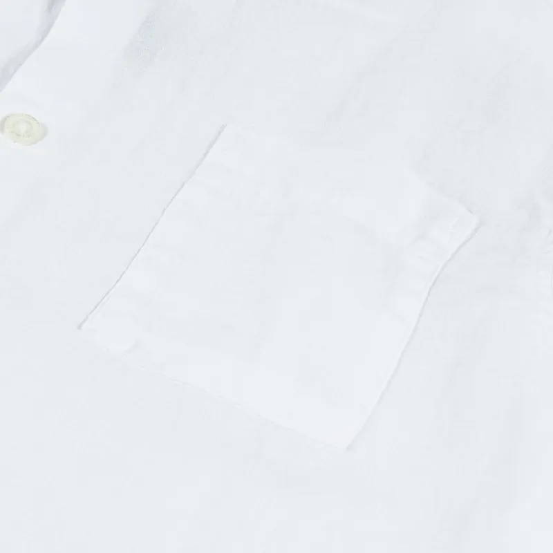 Armor Lux Short Sleeve Comfort Shirt White-3